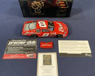 364 Lot 358h Dale Earnhardt Jr Budweiser diecast car limited