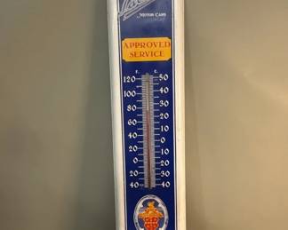 044 Lot 57 Vintage Packard Motor Cars metal thermometer