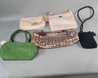 615 Lot 540 Group of fabric and faux leather designer style