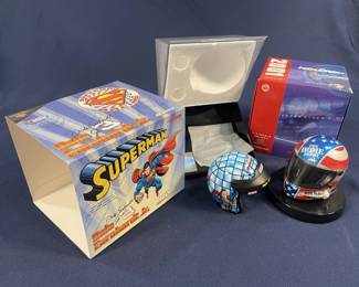 310 Lot 330h Lot of limited edition NASCAR race helmets with