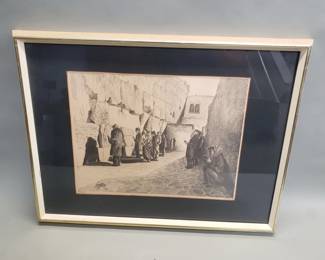 257 Lot 305 Vintage signed Kirwan print