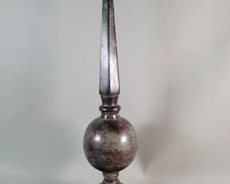 559 Lot 486 Neoclassical style brass obelisk