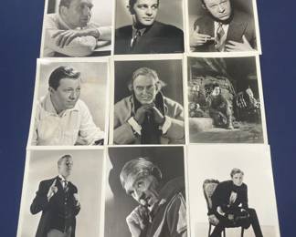487 Lot 422h Lot of vintage Hollywood black and white photos