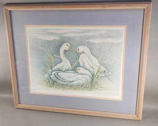 454 Lot 406 Grace Feyock signed print Summer Wheat