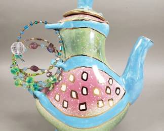 132 Lot 145 Jeanne Patrice Moir tea pot