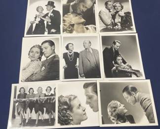 483 Lot 420h Lot of vintage Hollywood black and white photos