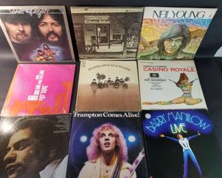 301 Lot 326 Rock N Roll LP records