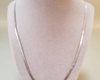 145 Lot 308 Sterling chain necklace