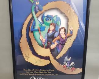 361 Lot 357 Signed Warner Bros Quest For Camelot movie