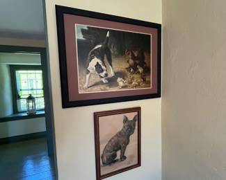 Dog motif pictures