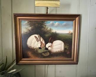 Himalayan rabbit print