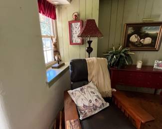 corner reading nook