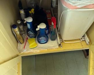Kitchen cleaning items