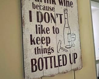 Wine sign