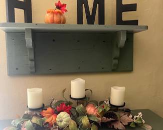 Various home decor items