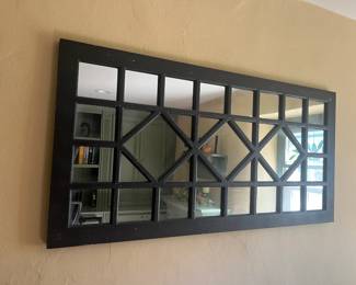 Paned mirror