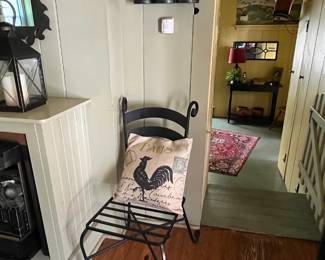 Metal bistro chair - 2 available