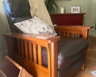 Mission style recliner - 2 available
