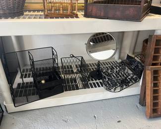 metal baskets