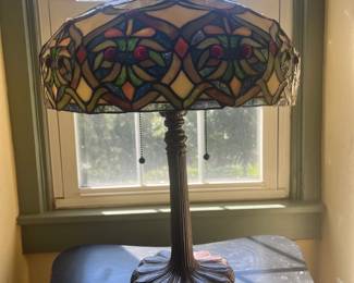 Stained glass lamp