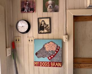 Dog signs and pictures