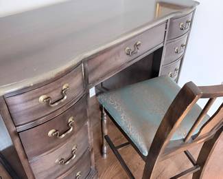 Nice Desk with Matching Chair