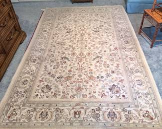 5.5X10.5 100% Shahtara Wool Rug