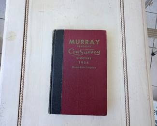 VTG 1954 Murray, KY Survey Book