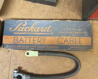 Packard Battery Cable in Original Box 