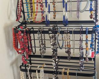 many beautiful necklaces to choose from