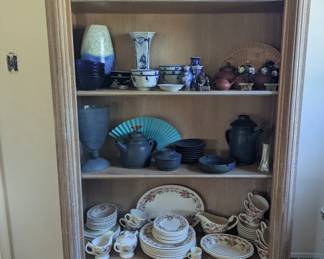 Multi shelf full of fun entertaining items