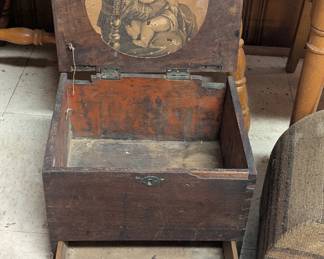 Vintage Storage Wooden Box