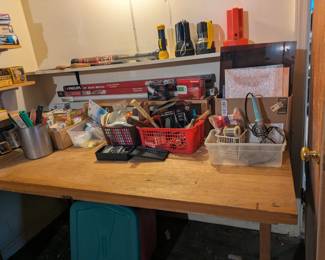Hand tools and Light bulbs