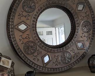 Adobe Style Tin Mirror