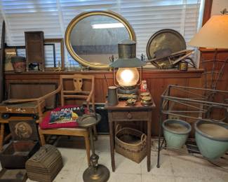 Antiques and Brass