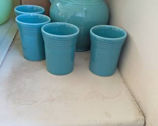 Fiesta Wear mugs and pitcher