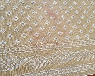 Beige Patterned Area Rug