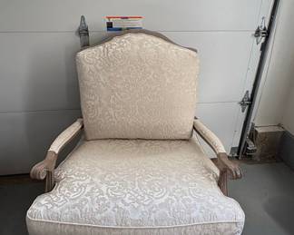 French Louis XV Style Bergere Chair