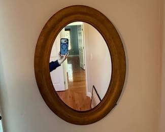 Oval Wall Mirror