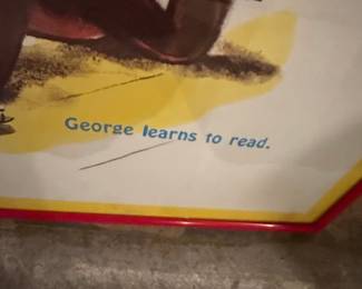 Curious George Learns the Alphabet Poster
