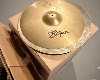 Yamaha Drum Set with Avedis Zildjian A Custom Crash Cymbal