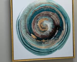Abstract Circular Wall Art