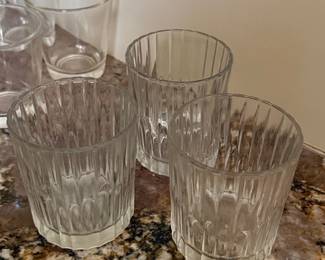 Glass Tumblers, set of 3