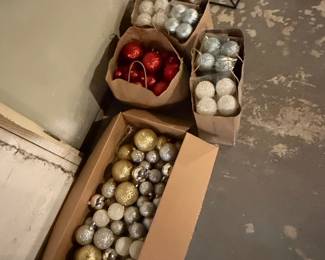 Assorted Christmas Ornament Collection