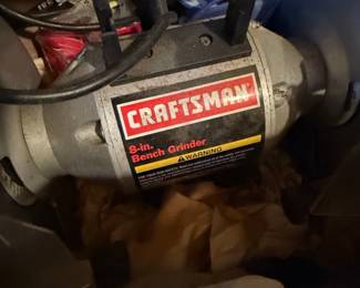 Craftsman 8-inch Bench Grinder