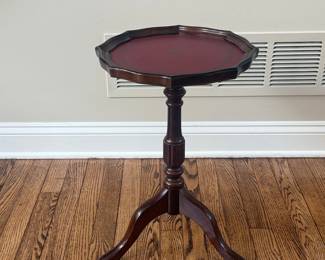 Vintage Pedestal Wine Table