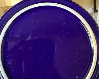 Blue Covered Casserole