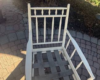 White Outdoor Dining Set