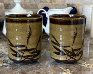 Japanese Ceramic Yunomi Tea Cups