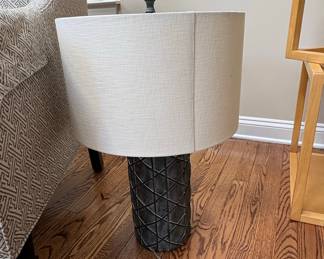Contemporary Textured Ceramic Table Lamp